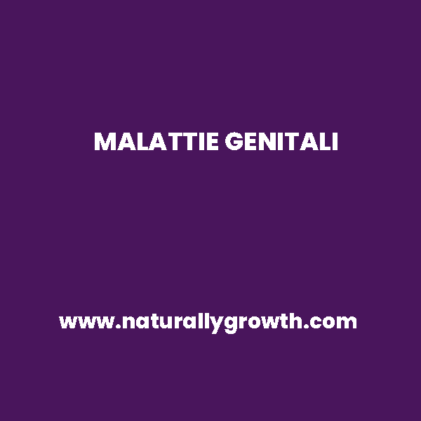 MALATTIE A TRASMISSIONE SESSUALE